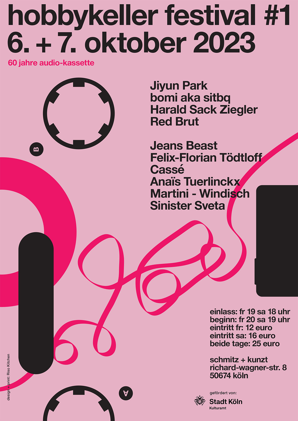 hobbykeller festival #1 60 Jahre Audio-Kassette6.10. + 7.10.2023